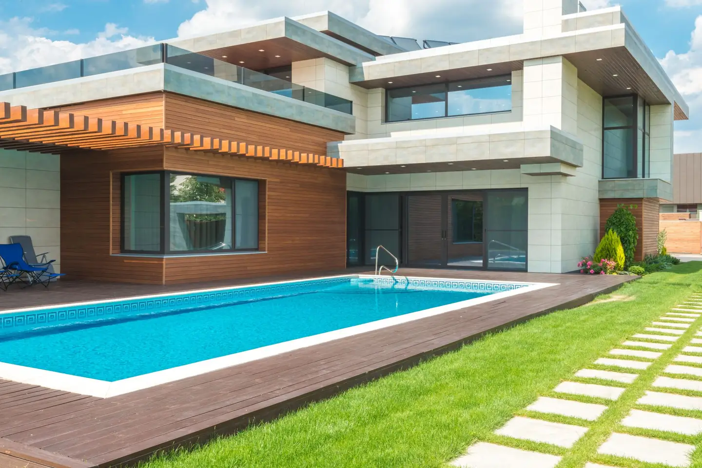 Swimming pool built in Islington, NSW